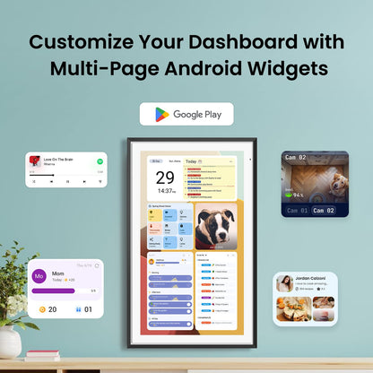 ApoloSign digital calendar - dual mode with Google Play and multi-calendar sync