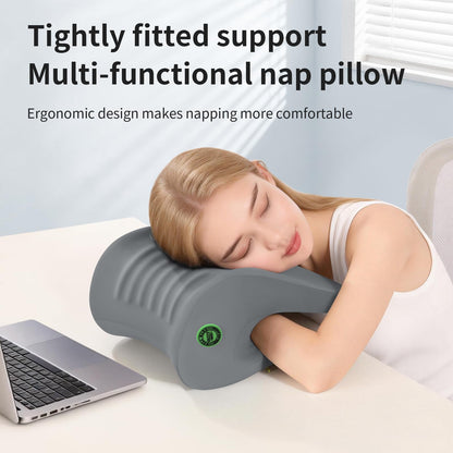 OSZZT body positioner — adjustable neck support with removable cover in gray