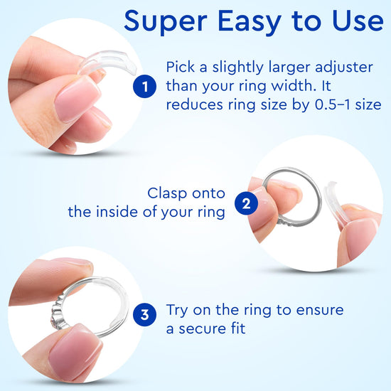 Jewelry finding — 5 stars united ring sizer adjuster
