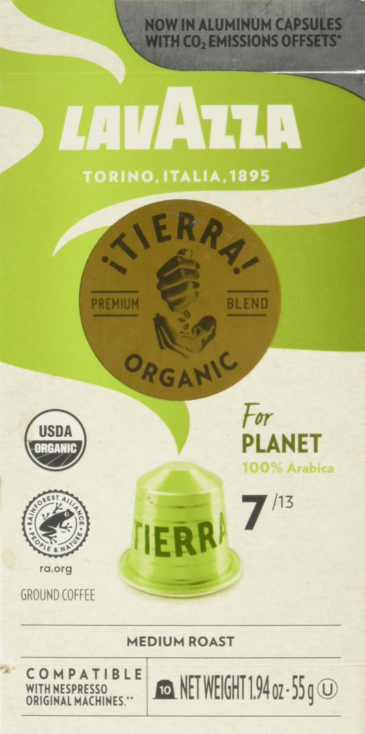 Capsule coffee — Tierra blend for Nespresso