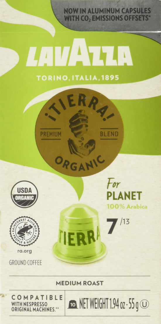 Capsule coffee — Tierra blend for Nespresso