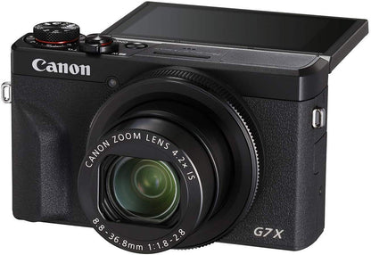 Canon PowerShot camera — 4K video support with Wi-Fi and touch tilt LCD