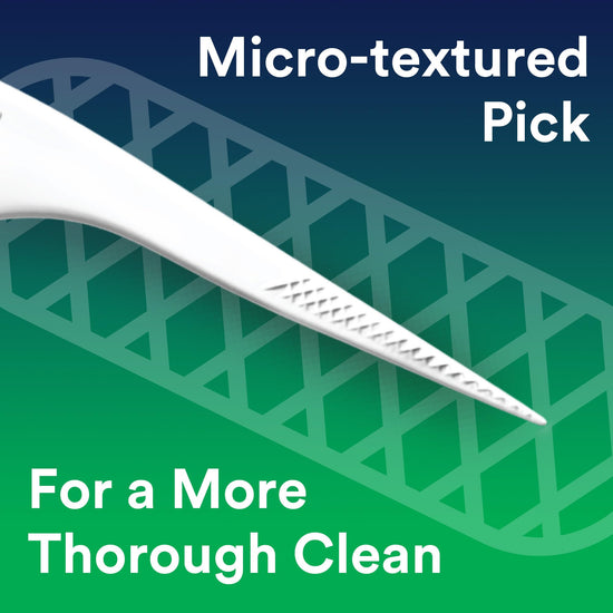 DenTek dental floss — easy to use picks with a fresh mint flavor