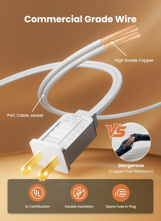 Outdoor string lights — Waterproof connectable hanging lights with Edison bulbs