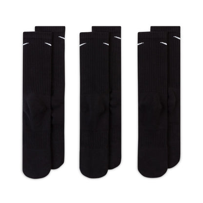 Nike cushioned training crew socks - unisex adult 3-pack