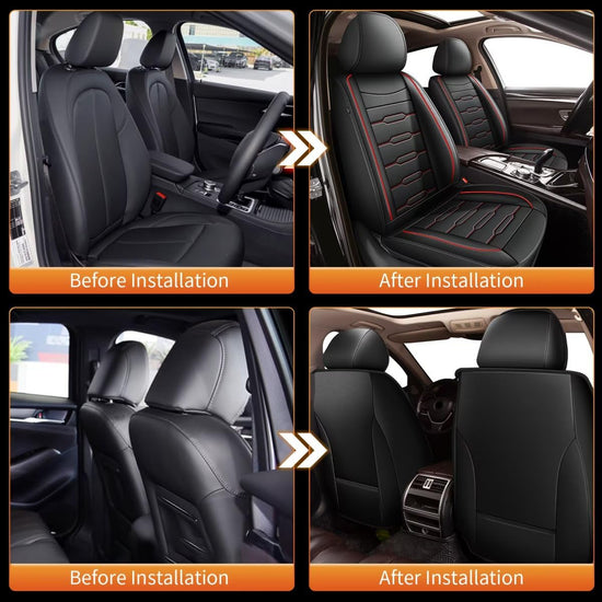 AOMSAZTO vehicle seat cover — Custom fit faux leather for Acura RDX 2008-2026