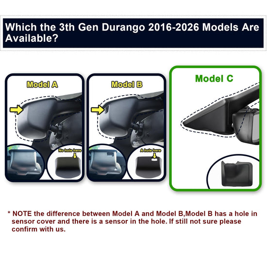 Mangoal 4K dash cam - Custom fit for Dodge Durango and integrated OEM look