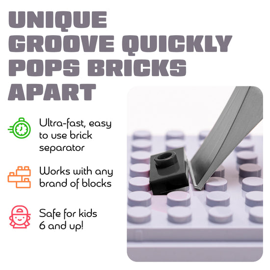 Toy building block - World's fastest brick remover for kids and adults