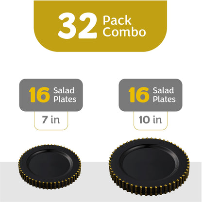Dishware plate — Heavy duty disposable plastic dinner plates by Plasticpro