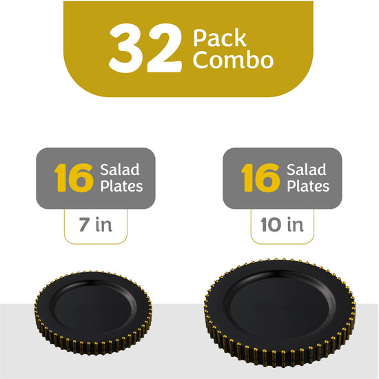 Dishware plate — Heavy duty disposable plastic dinner plates by Plasticpro