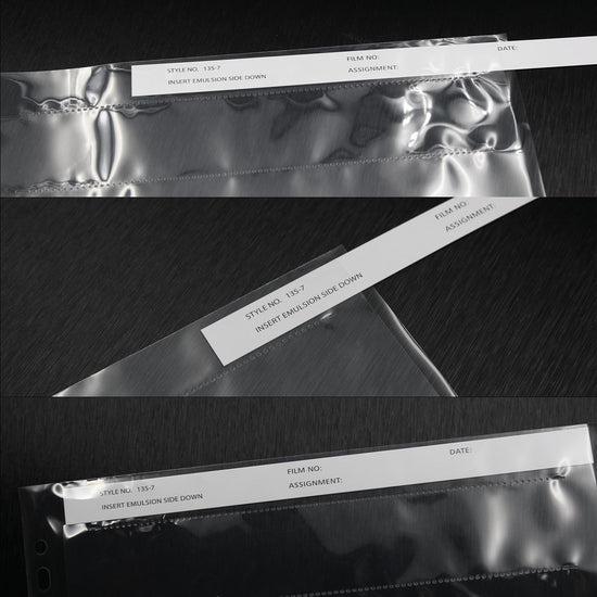 XUGONPOTO card document sleeve — Acid-free 35mm film negative storage sheets