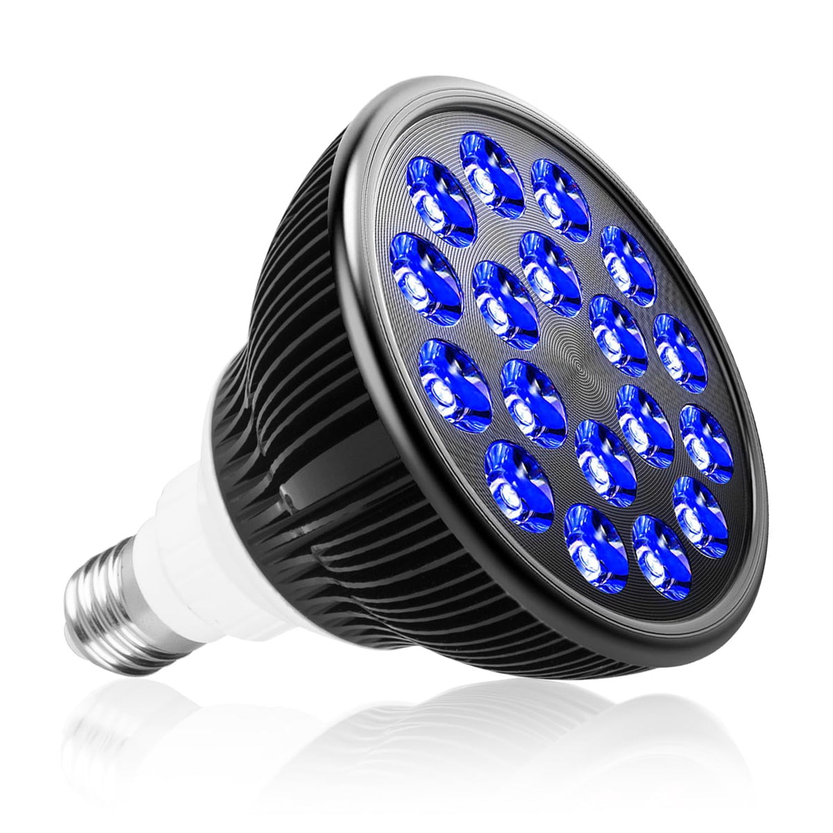 Aumtrly light bulb — 18 LEDs for blue light therapy