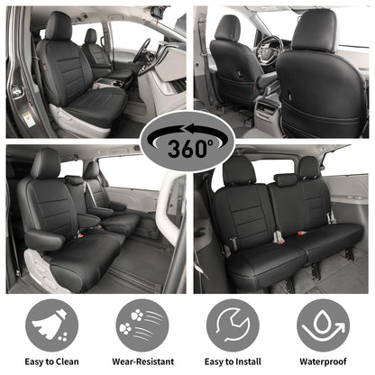 EKR Sienna seat covers - custom fit leather for 2011-2014 models