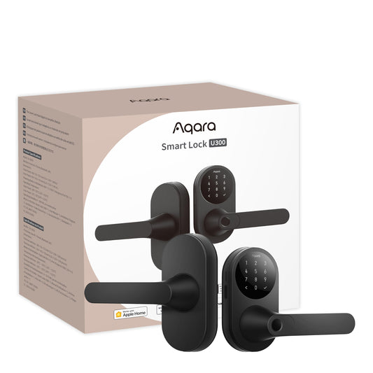 Aqara smart lock - fingerprint keyless entry with Apple Home support and touchscreen keypad