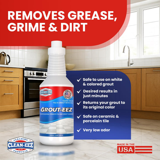 Cleaning agent — Super heavy-duty grout cleaner safe for all grout types
