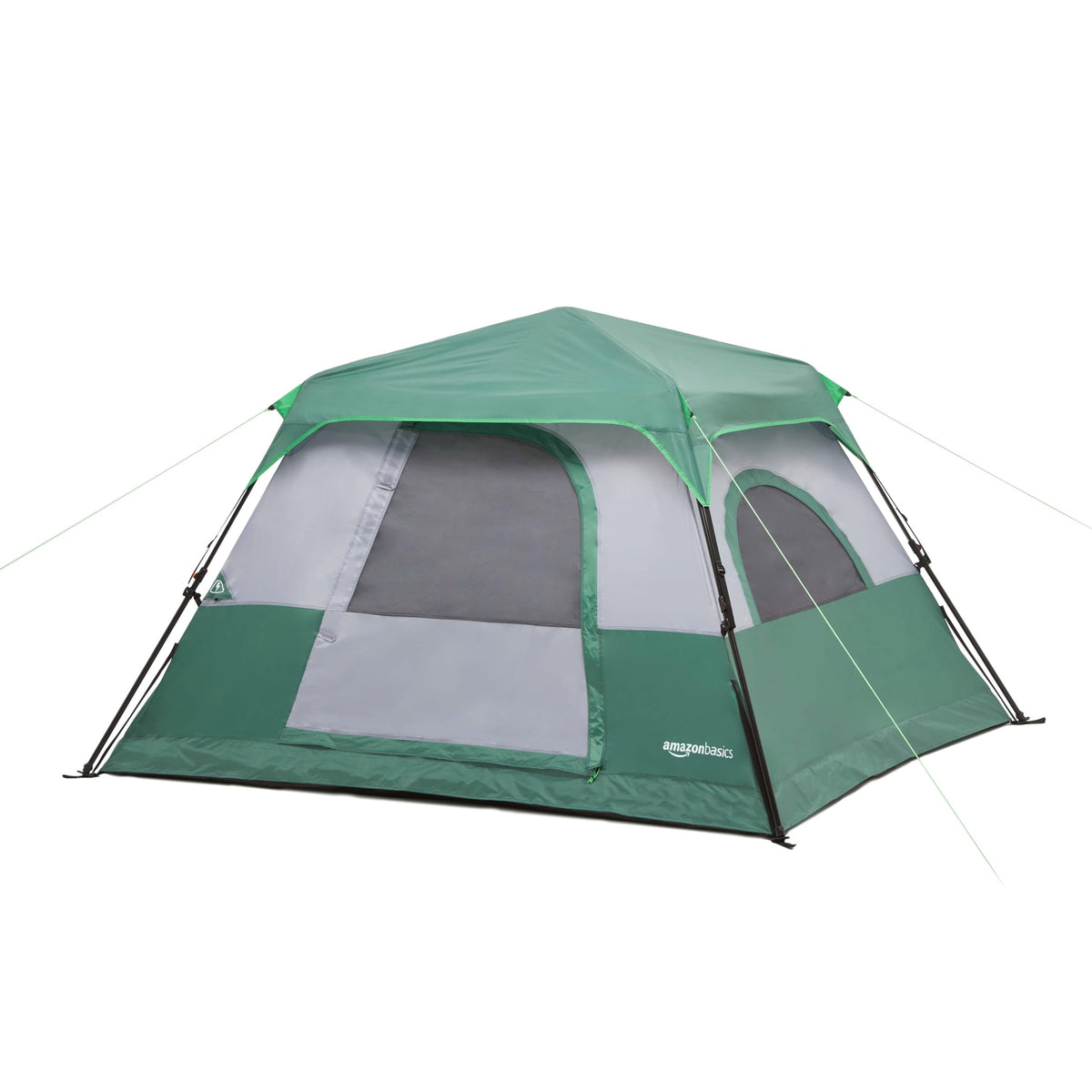 Amazon Basics camping tent — Quick setup with rainfly and weather-resistant design