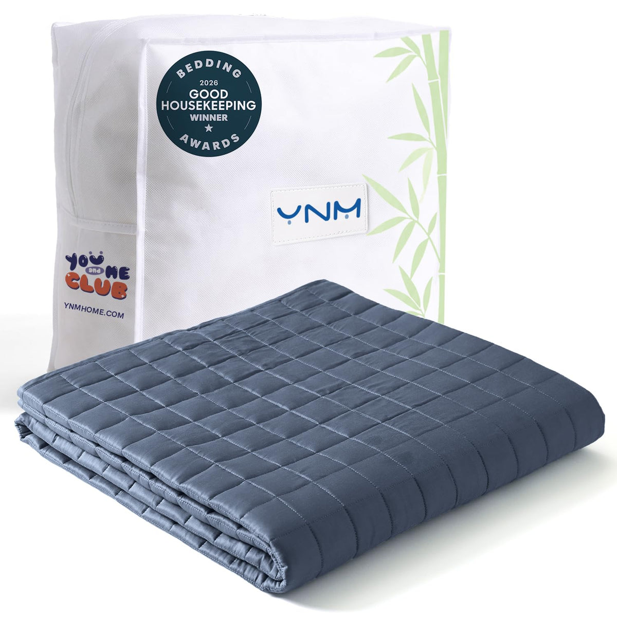 YnM bamboo weighted blanket - designed for comfort and relaxation.YnM bamboo weighted blanket - designed for comfort and relaxation.