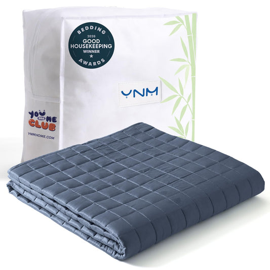 YnM bamboo weighted blanket - designed for comfort and relaxation.YnM bamboo weighted blanket - designed for comfort and relaxation.