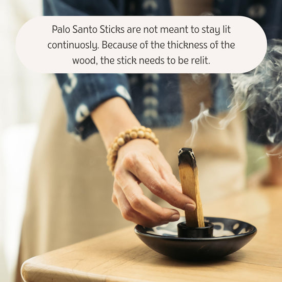 Incense — Luna Sundara palo santo sticks for smudging, 100g peruvian wood