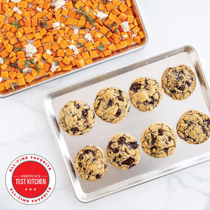 Nordic Ware Naturals half sheet pan — durable aluminum construction