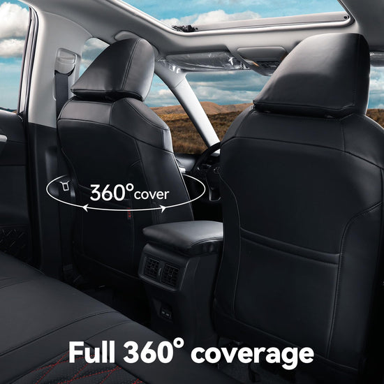 coverdream CH-R seat covers - breathable leather and waterproof protection