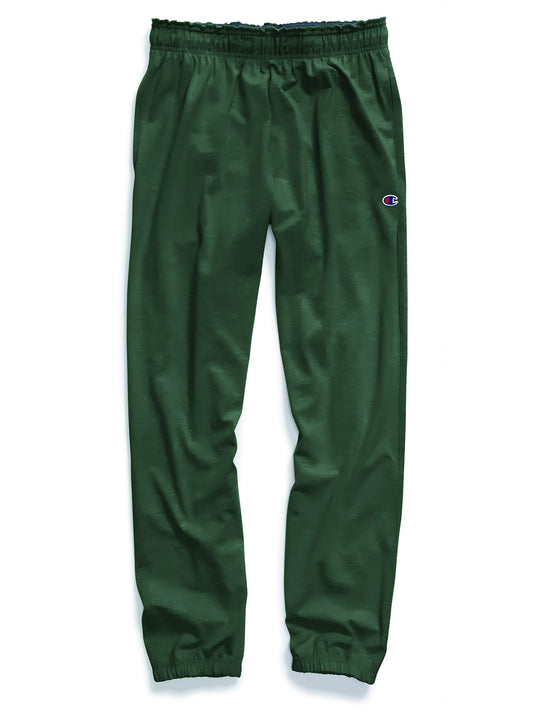 Champion men's lounge pants — lightweight cotton with cinched bottom