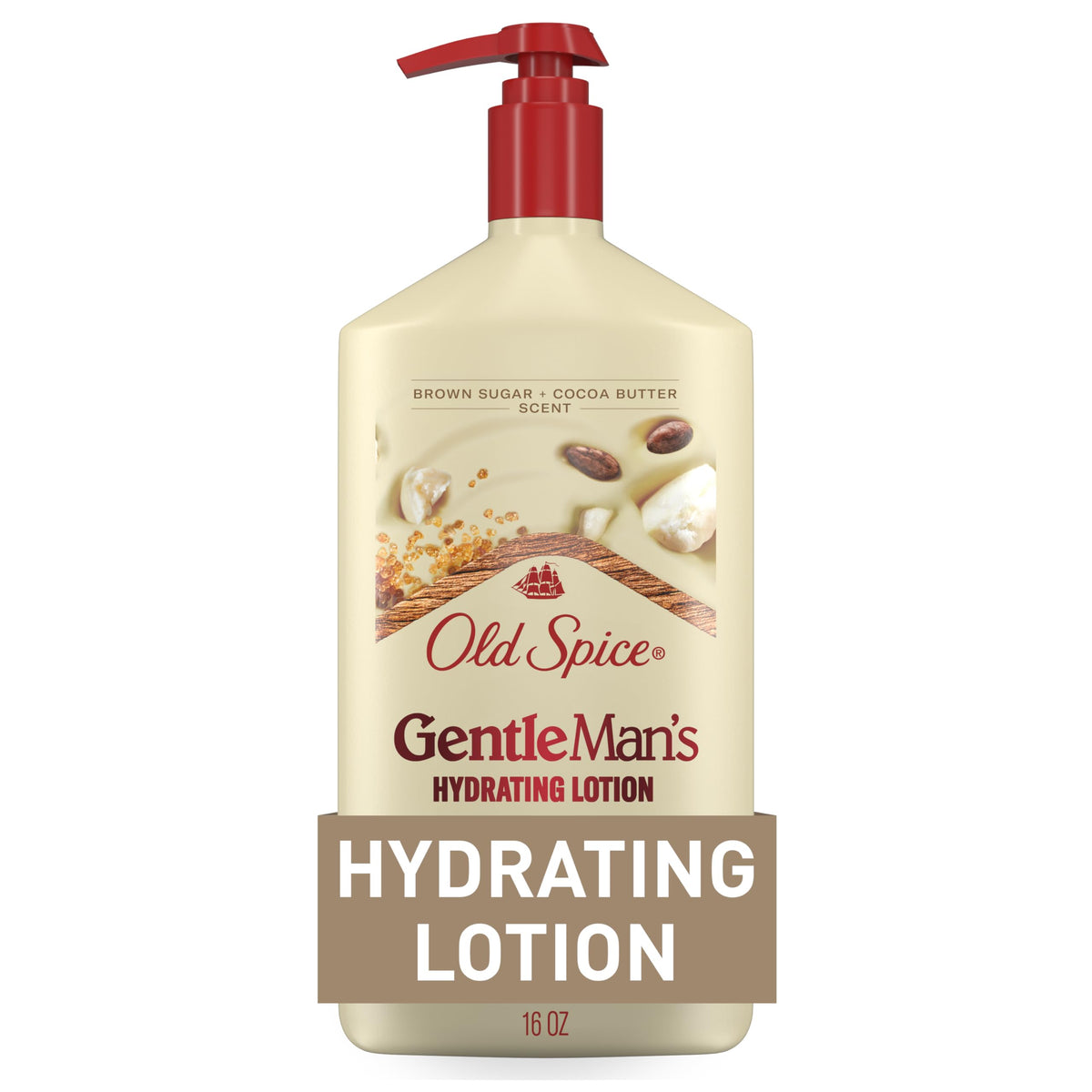 Old Spice skin moisturizer — lightweight lotion with vitamin B3 and lavender mint scent