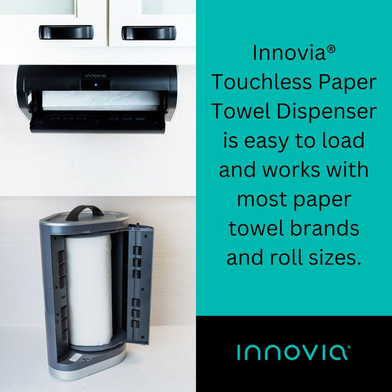 PAPER_TOWEL_HOLDER — Innovia touchless automatic dispenser for various paper towel sizes