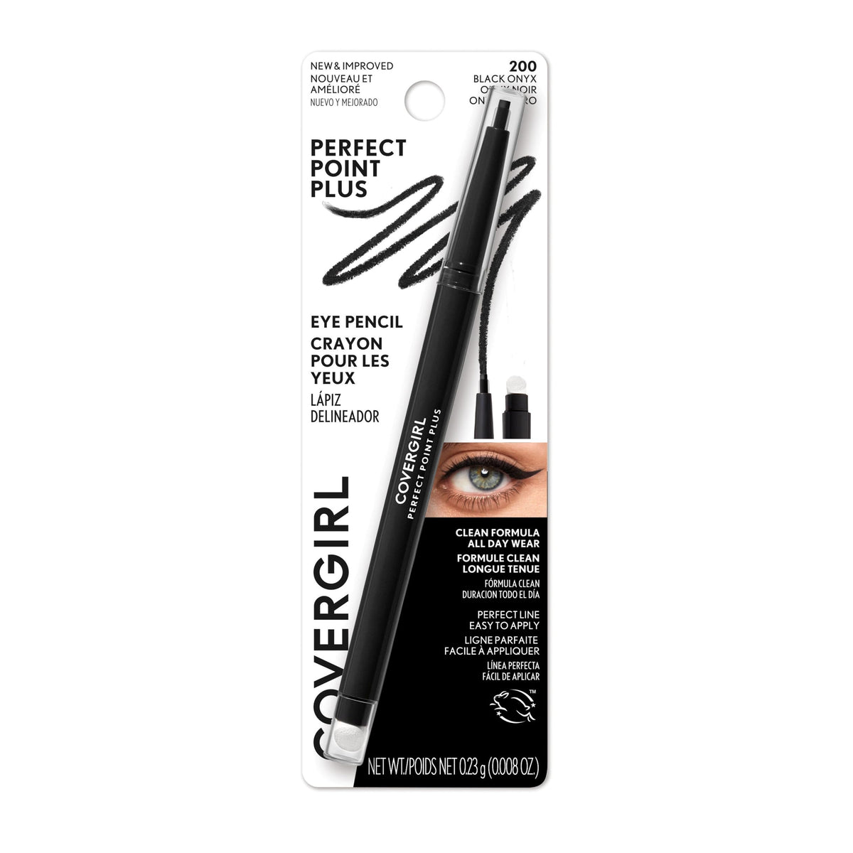 CoverGirl eyeliner pencil — perfect point plus formula