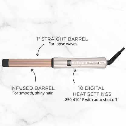 Remington hair iron — Argan oil and keratin infused