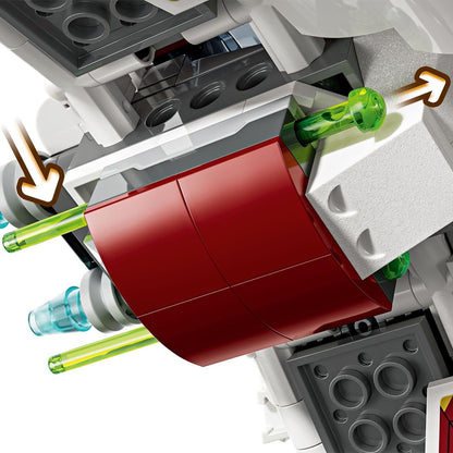 LEGO Star Wars Ahsoka's Jedi Interceptor spaceship building toy - ages 8+