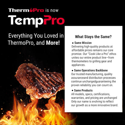 ThermoPro TP829 thermometer — wireless with 1000FT range and 4 meat probes