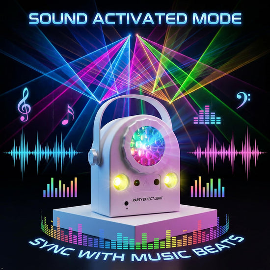 Yiixuyo - Disco Ball Party Lights, DJ Party Stage Light