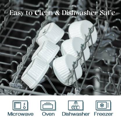 DOWAN ramekins set of 6 - classic design