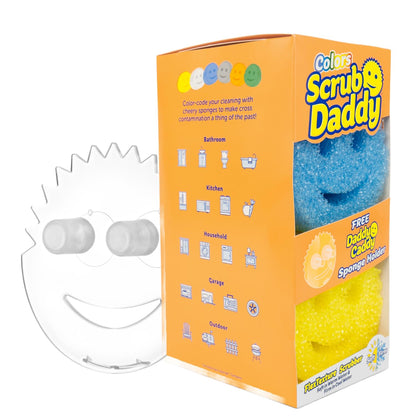 Utility sponge — Scrub Daddy sponges with Daddy caddy 6ct set