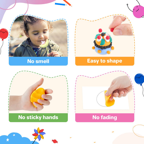 Sculpting material — Air dry clay kit with sculpting tools for kids and craft gifts