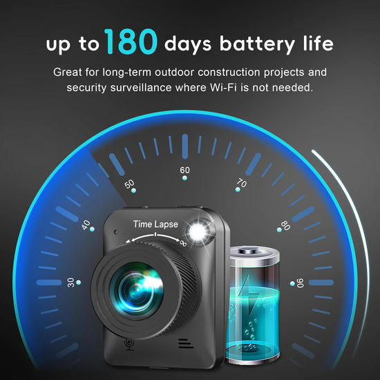 Camera film — 4K time lapse outdoor construction with waterproof housing and mount