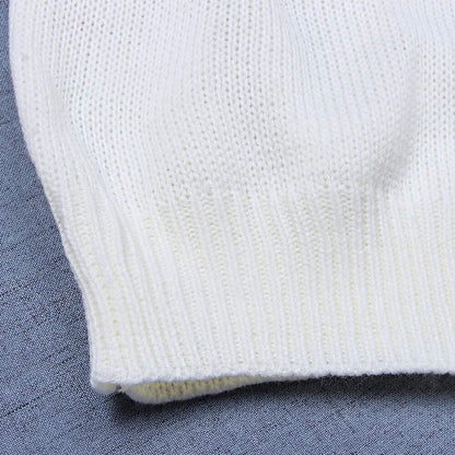 Shermie women's pullover sweater — Front big heart design