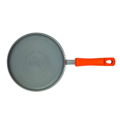 Rachael Ray sauté fry pan — classic brights hard anodized nonstick design