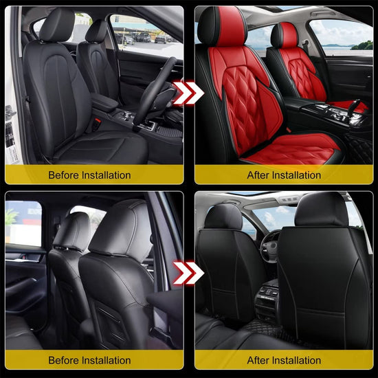 AOMSAZTO vehicle seat cover — Waterproof faux leather for Maxima 2011-2023