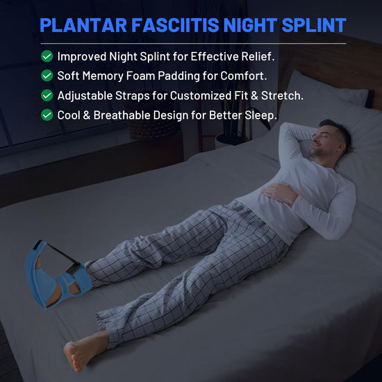 Swpcioc Plantar Fasciitis Night Splint, Plantar Fasciitis Brace and Support