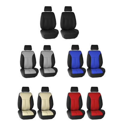 FH Group vehicle seat cover — neoprene for low back seats, airbag compatible, black
