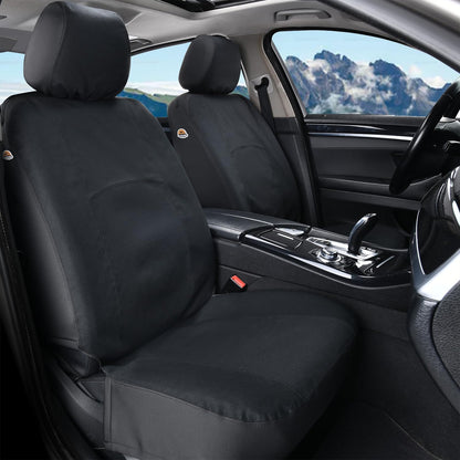 Coverado car seat covers - canvas seat covers for front seats in most vehicles