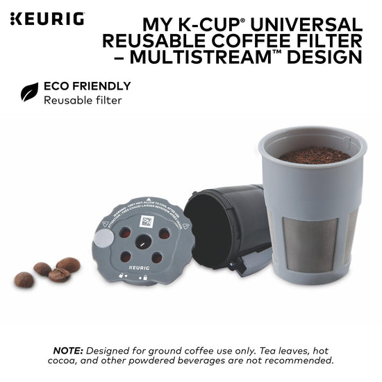 Coffee filter — Keurig My K-Cup universal reusable with MultiStream technology