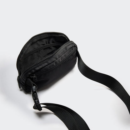 Pander two way zipper fanny pack - water repellent nylon waist pack for women