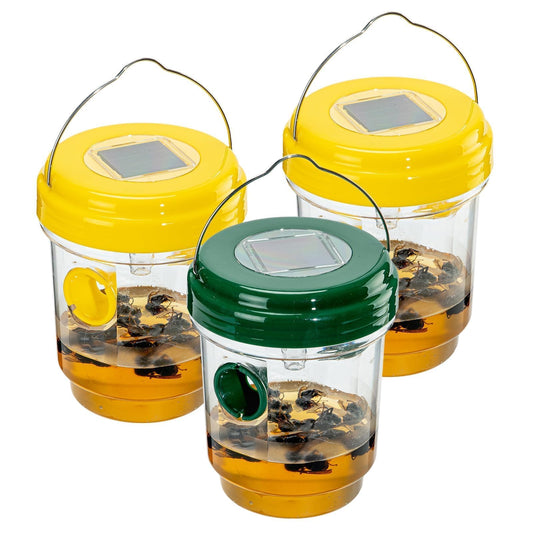 Wasp traps - 3 pack for outdoor useWasp traps - 3 pack for outdoor use.