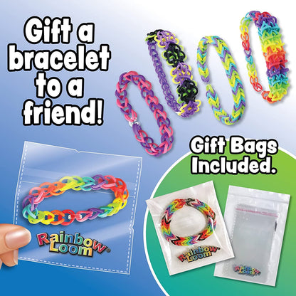 ART_CRAFT_KIT — Rainbow Loom mega combo set with 7000+ rubber bands and organizer case