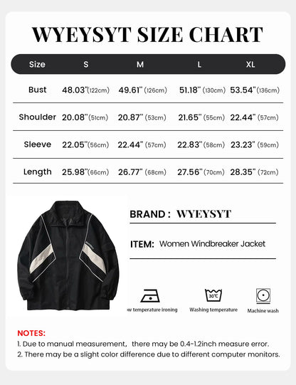 Wyeysyt coat — oversized vintage 90s windbreaker jacket