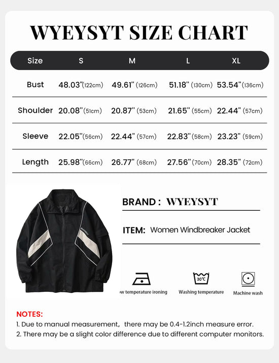 Wyeysyt coat — oversized vintage 90s windbreaker jacket