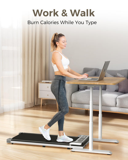 Yagud treadmill — 2.5 HP portable walking and jogging machine with remote control and LED display